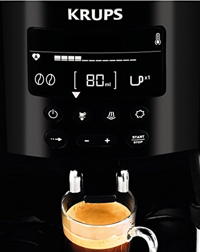 KRUPS EA8150 Kaffeevollautomat (1,8 l, 15 bar, LC Display, CappuccinoPlus-Düse) schwarz - 3