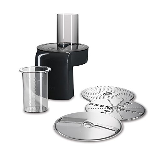 Bosch MUM59N26DE Küchenmaschine HomeProfessional, Rührschüssel, 3D Rührsystem, 7 Schaltstufen, 1000 W, mystic schwarz / edelstahl gebürstet - 